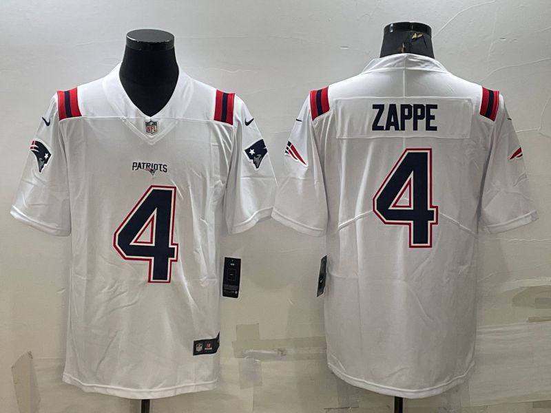 Men Houston Texans 4 Zappe White 2022 Nike Limited Vapor Untouchable NFL Jersey